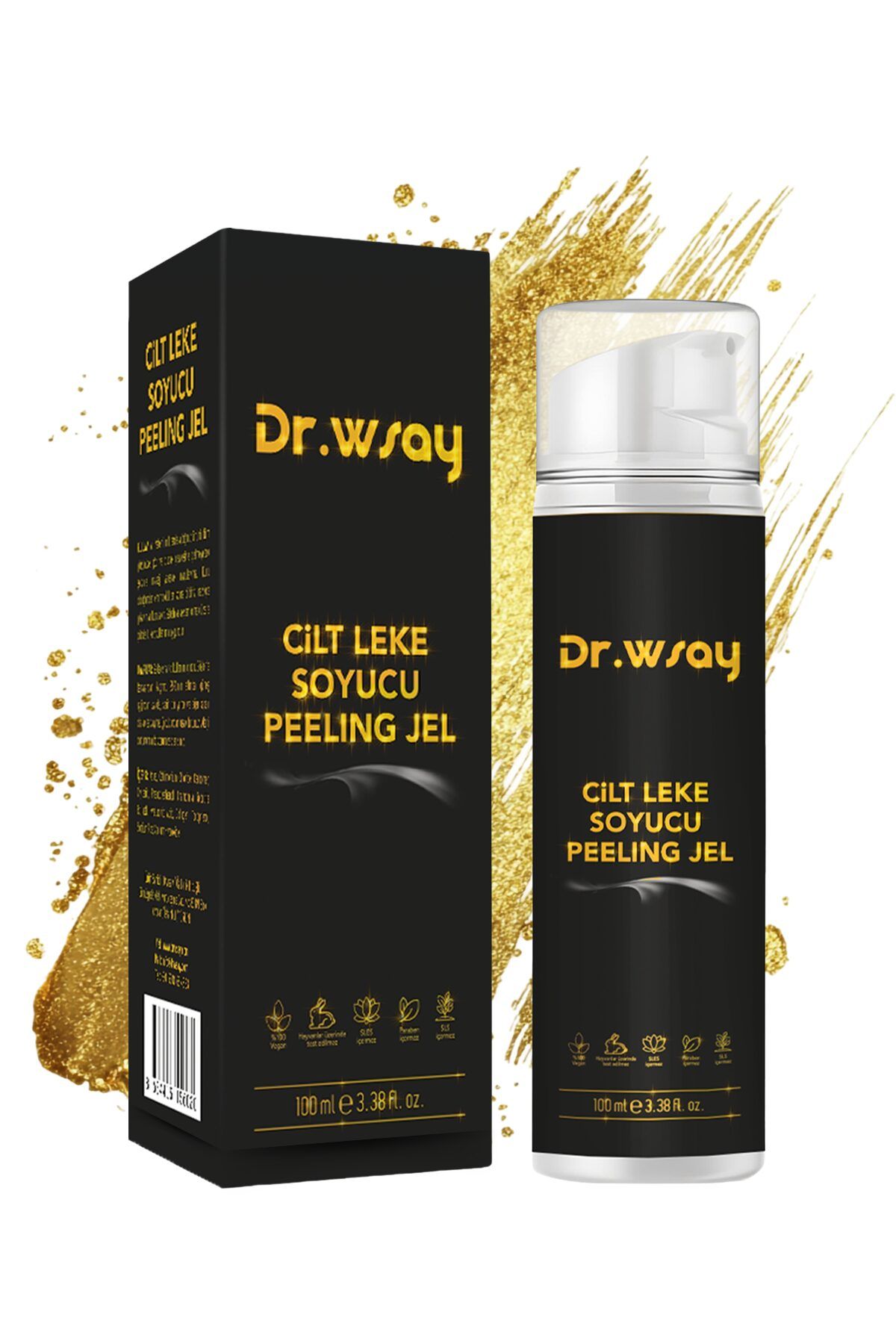 Dr. Wsay Yüz Vücut Peeling Jel Lazer Epilasyon Sonrası Ölü Deri Cilt Leke Soyucu Krem